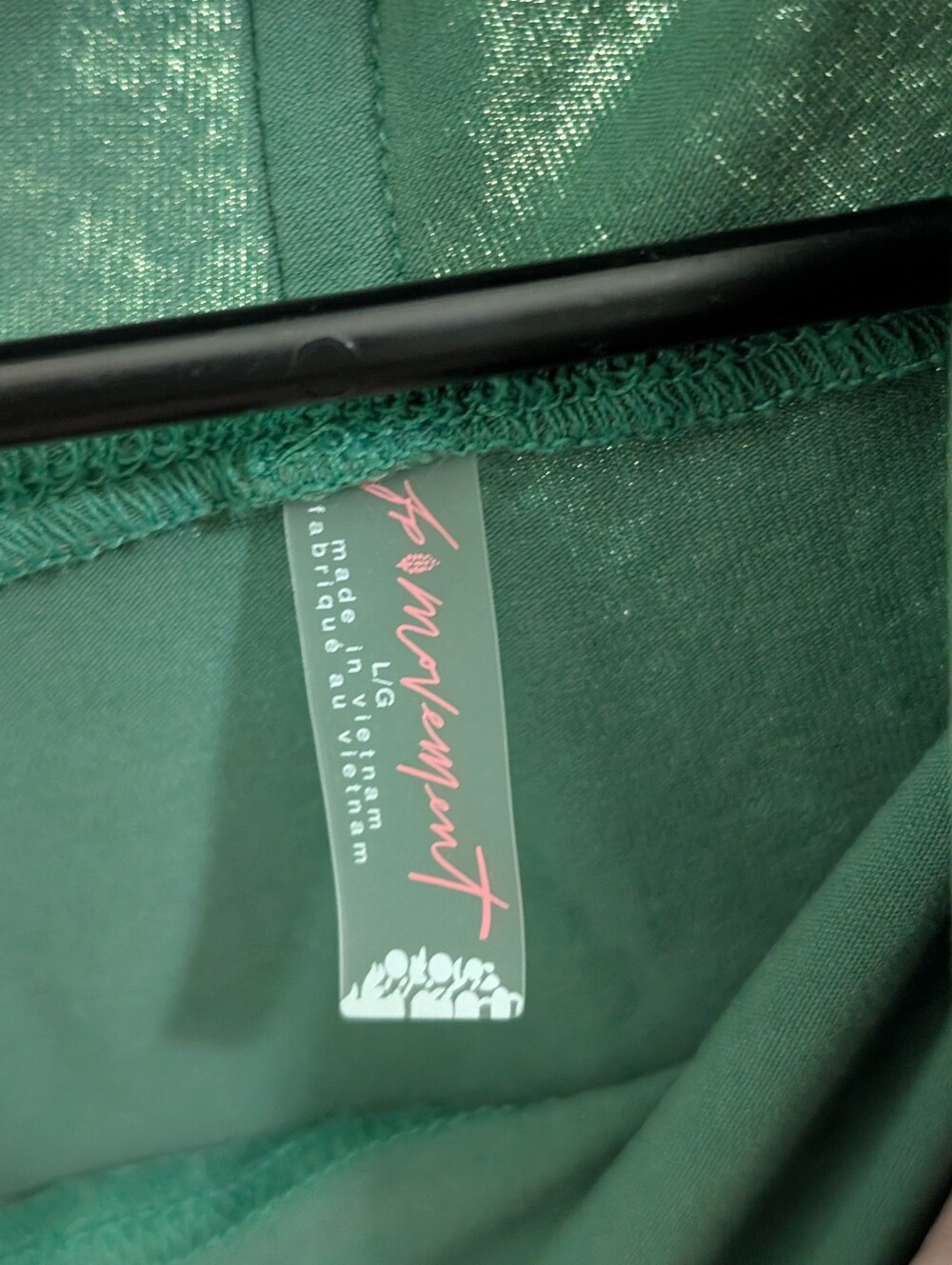 Free People Olive Green Cowl Neck Pullover Hoodie Size Large - Picture 2 of 4